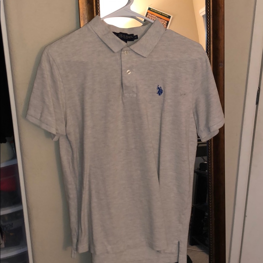 US Polo ASSN. grey polo